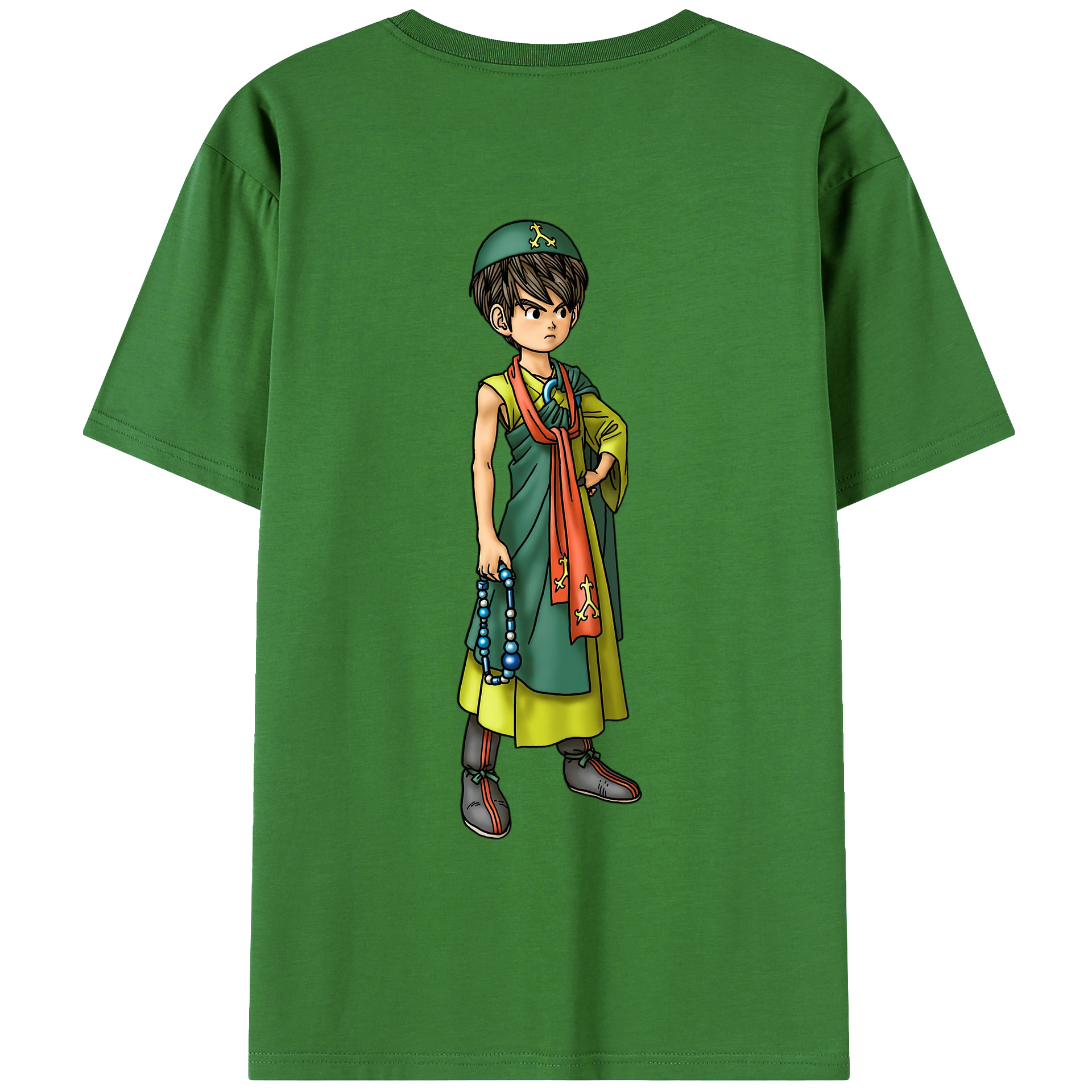 （画像用） ドラゴンクエスト Doragon Kuesuto Dragon Quest レディース半袖Tシャツ(バックプリント)